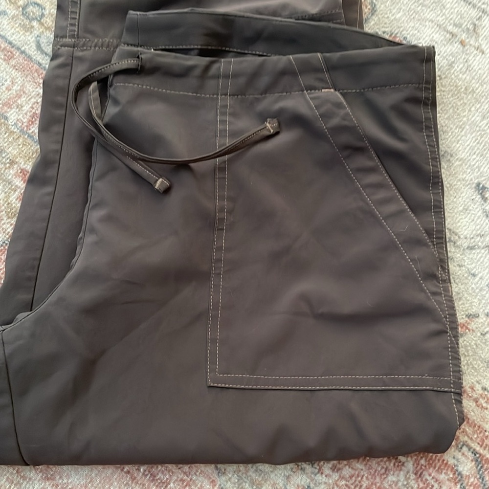 Lucy Athletic Wear Gaucho Capri Lounge Lightweight Pants Size Small yoga workout - Picture 7 of 7
